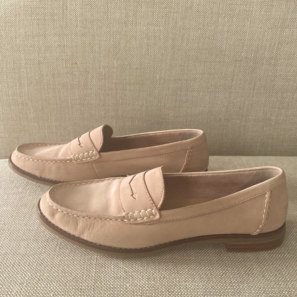 Sperry Seaport Loafer, Pink Suede, Women’s 8.5